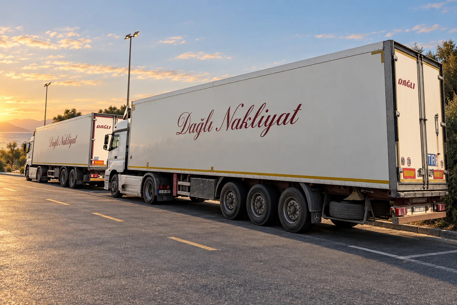 Brand image featuring Dağlı Nakliyat vehicle livery